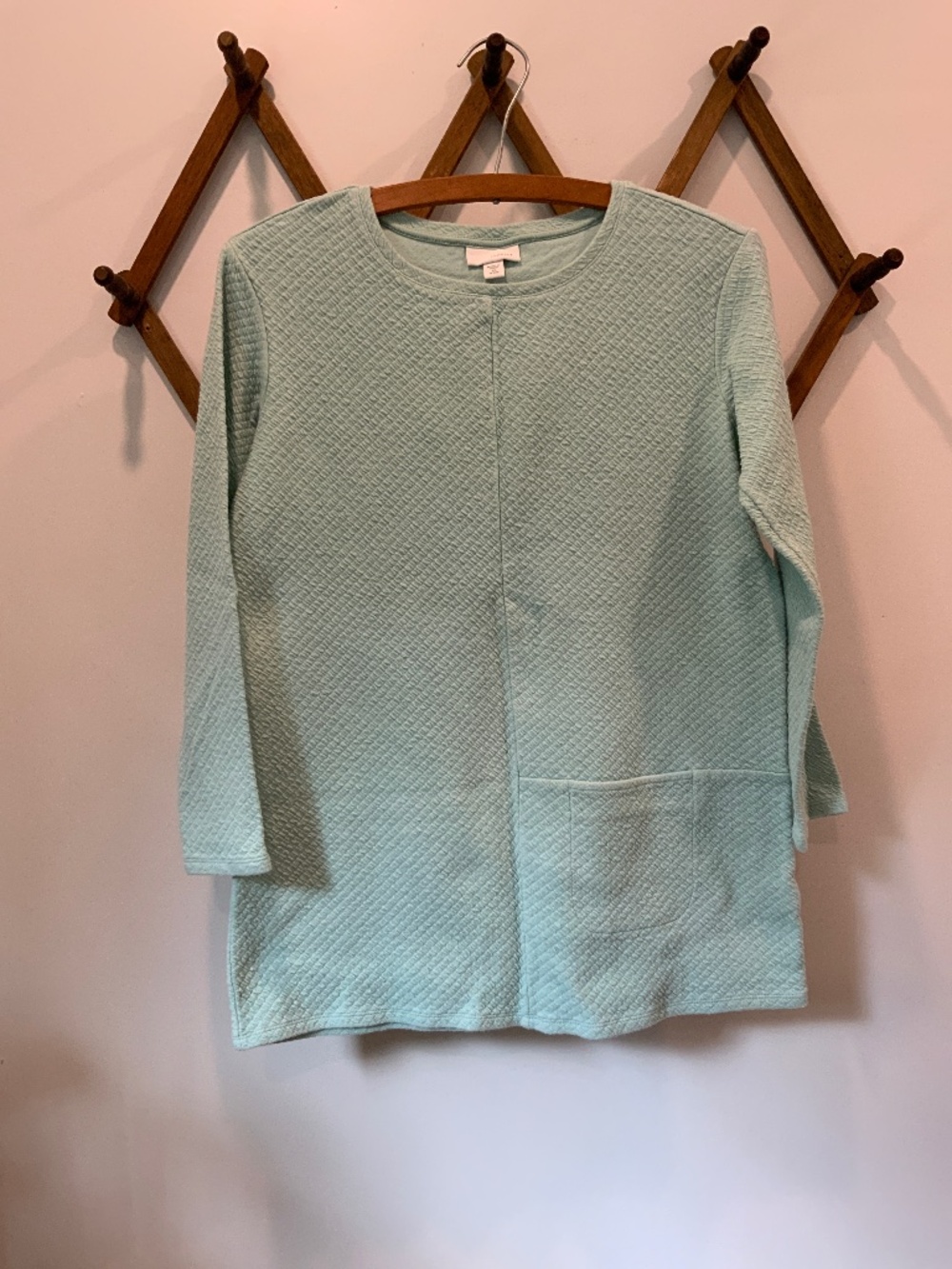 J. Jill Pure Jill Textured Stretch Tunic Top